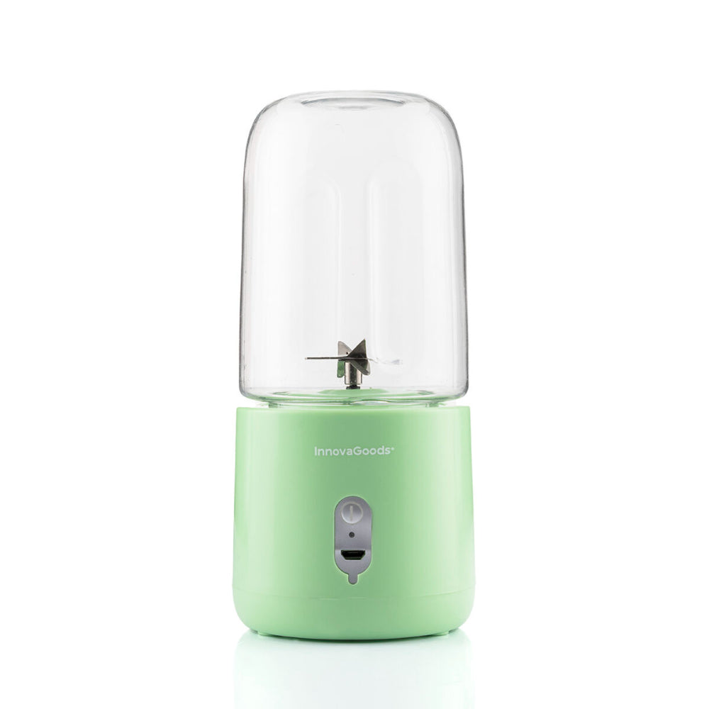 InnovaGoods Portable Rechargeable Cup Blender 250ml 6 Blades